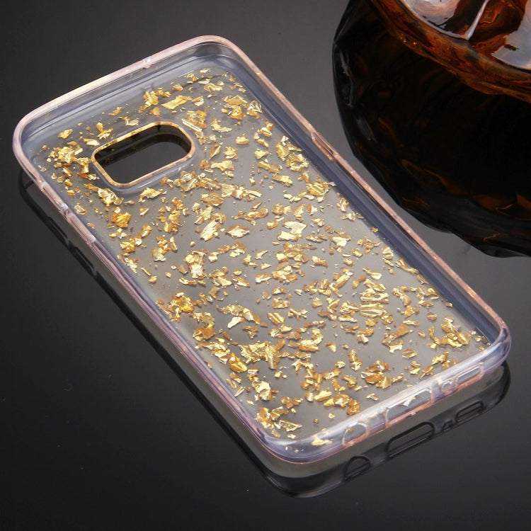 For Galaxy S7 Edge / G935 Scattered Platinum Pattern TPU Protective Case