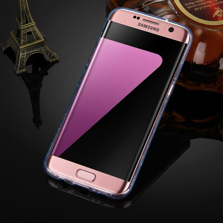 For Galaxy S7 Edge / G935 Scattered Platinum Pattern TPU Protective Case