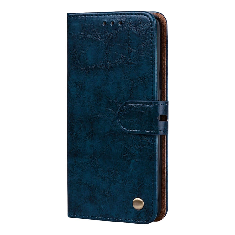 For Galaxy S9 Oil Wax Texture Horizontal Flip Leather Case with Holder & Card Slots & Wallet