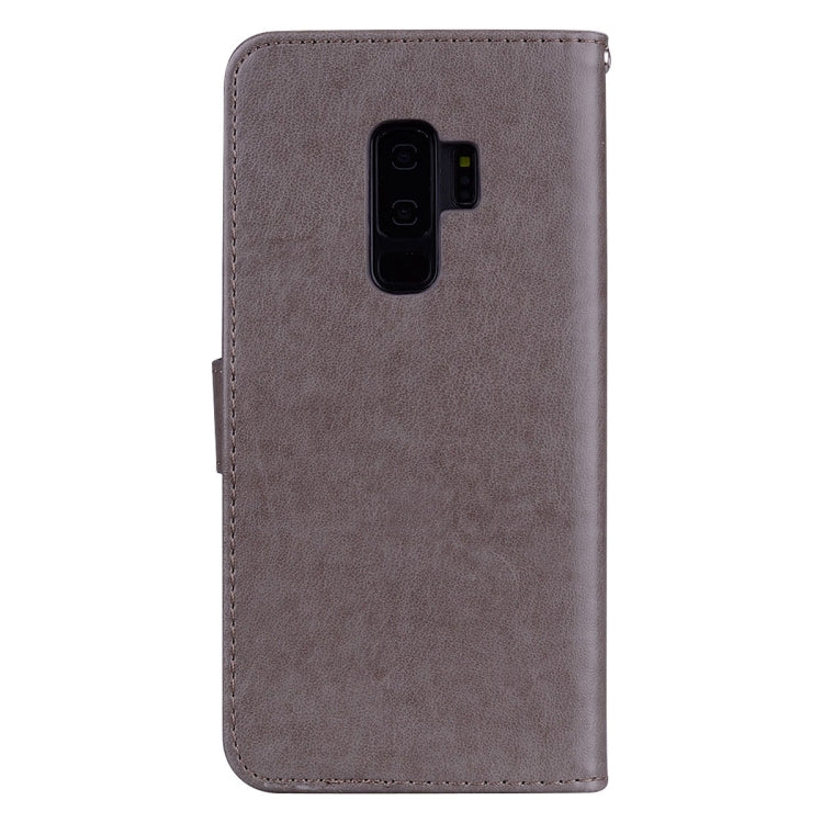 Rose Embossed Horizontal Flip Environmental PU Leather Case with Holder & Card Slots & Wallet for Galaxy S9+