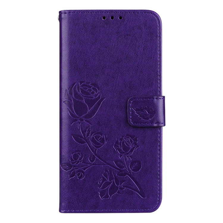 Rose Embossed Horizontal Flip Environmental PU Leather Case with Holder & Card Slots & Wallet for Galaxy S9+