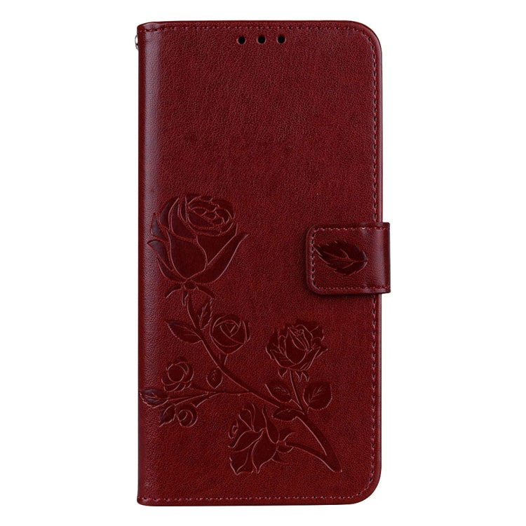 Rose Embossed Horizontal Flip Environmental PU Leather Case with Holder & Card Slots & Wallet for Galaxy S9+