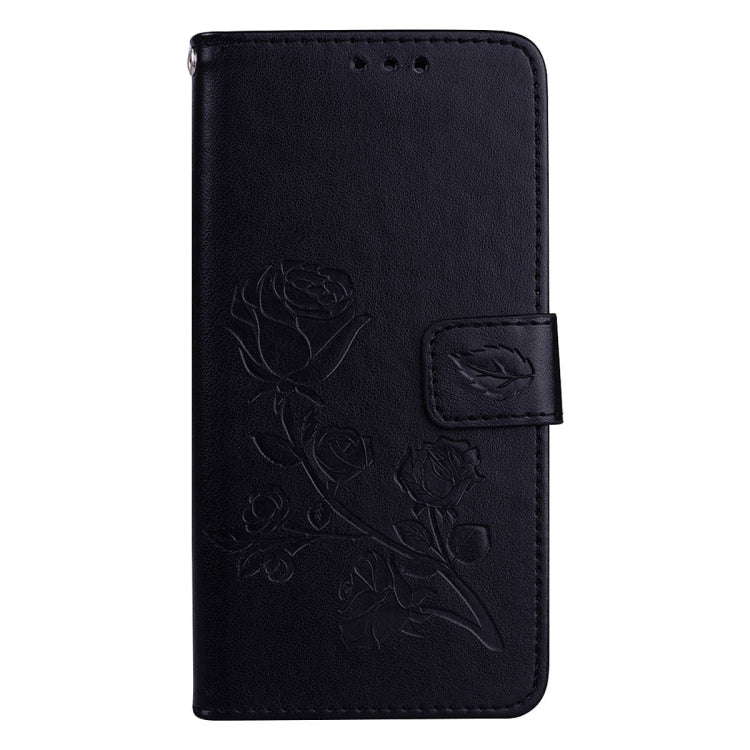 For Galaxy S9 Rose Embossed Horizontal Flip Environmental PU Leather Case with Holder & Card Slots & Wallet