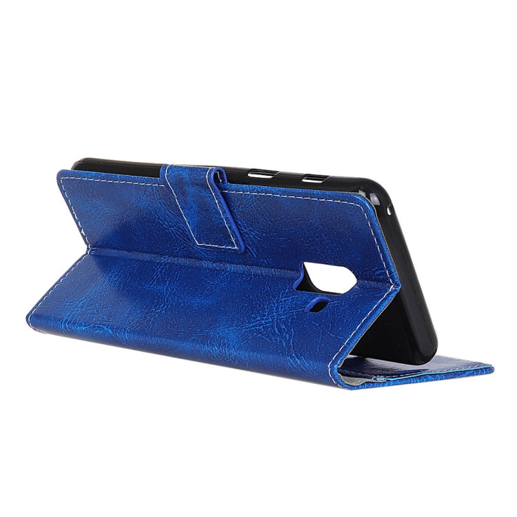 For Galaxy A6 (2018) Retro Crazy Horse Texture Horizontal Flip Leather Case with Holder & Card Slots & Wallet & Photo Frame