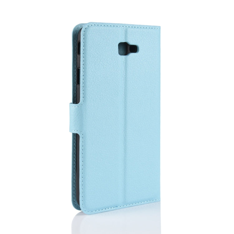 For Galaxy J7 Prime 2 G611F Litchi Texture Horizontal Flip PU Leather Case with Holder & Card Slots & Wallets