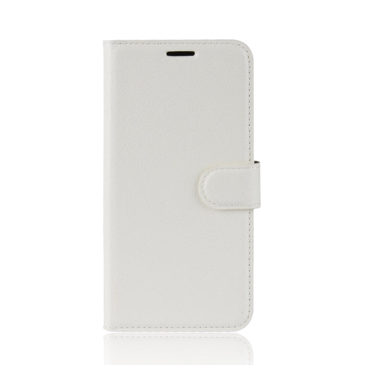 For Galaxy J7 Prime 2 G611F Litchi Texture Horizontal Flip PU Leather Case with Holder & Card Slots & Wallets