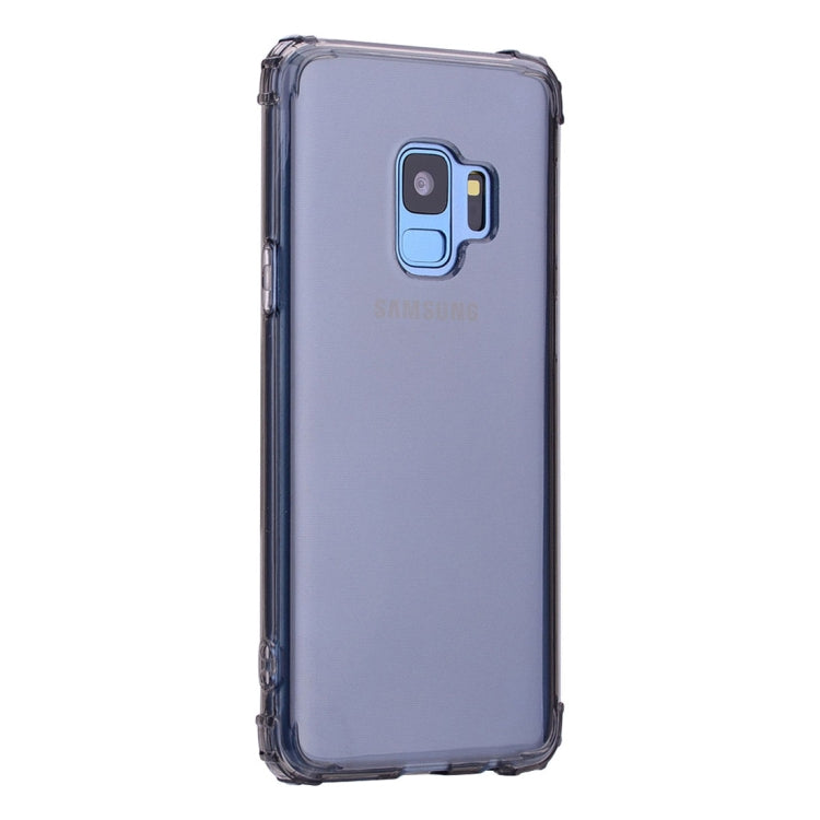 For Galaxy S9 Simple Style TPU Hockproof Protective Cover Case(Grey)