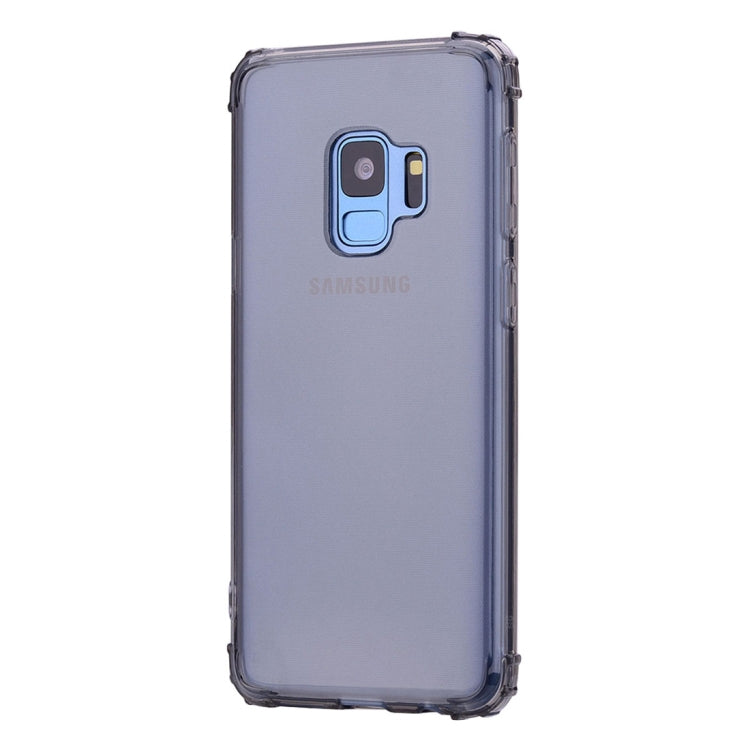 For Galaxy S9 Simple Style TPU Hockproof Protective Cover Case(Grey)