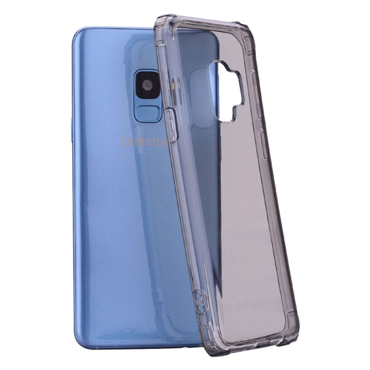 For Galaxy S9 Simple Style TPU Hockproof Protective Cover Case(Grey)