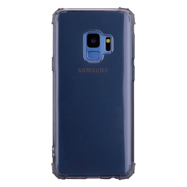Simple Style TPU Hockproof Protective Cover Case for Galaxy S9+(Grey)