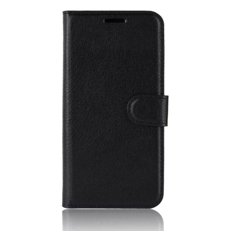 Litchi Texture Horizontal Flip Leather Case for Galaxy A6 (2018), with Wallet & Holder & Card Slots