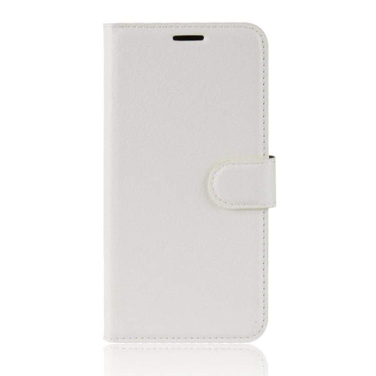 Litchi Texture Horizontal Flip Leather Case for Galaxy A6 (2018), with Wallet & Holder & Card Slots