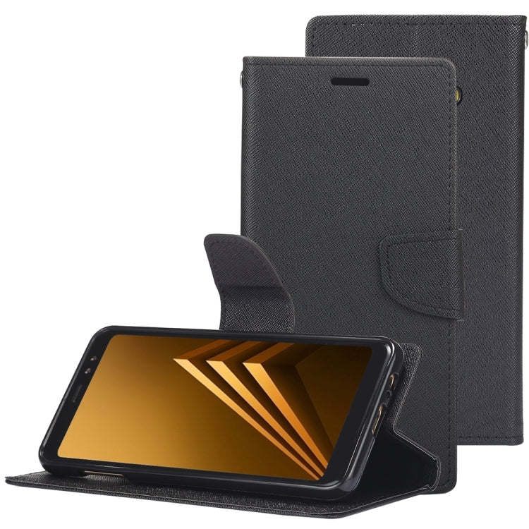 GOOSPERY FANCY DIARY Horizontal Flip PU Leather Case for Galaxy A8+