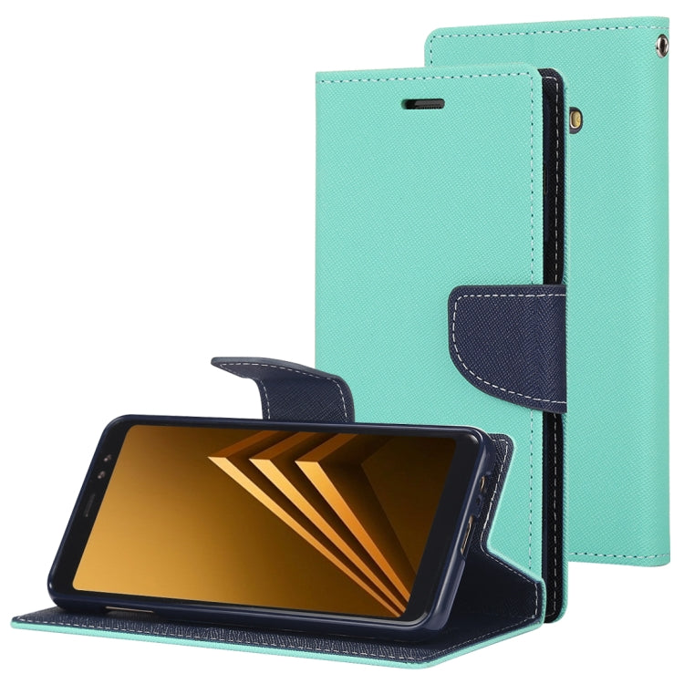 GOOSPERY FANCY DIARY Horizontal Flip PU Leather Case for Galaxy A8+