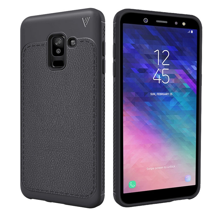 Lenuo Leshen Series Litchi Texture TPU Case for Galaxy A6+ (2018)