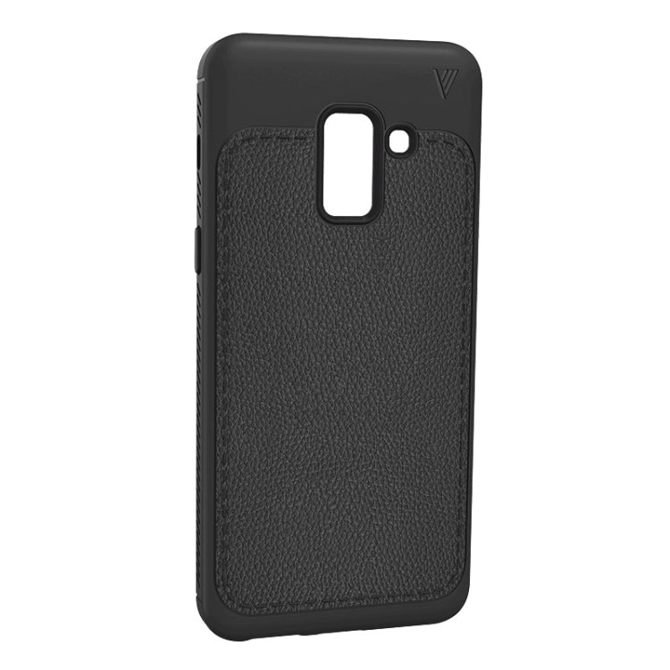 Lenuo Leshen Series Litchi Texture TPU Case for Galaxy A6+ (2018)