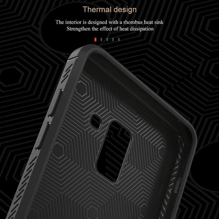 Lenuo Leshen Series Litchi Texture TPU Case for Galaxy A6+ (2018)