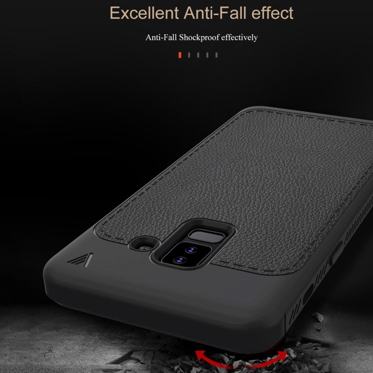 Lenuo Leshen Series Litchi Texture TPU Case for Galaxy A6+ (2018)