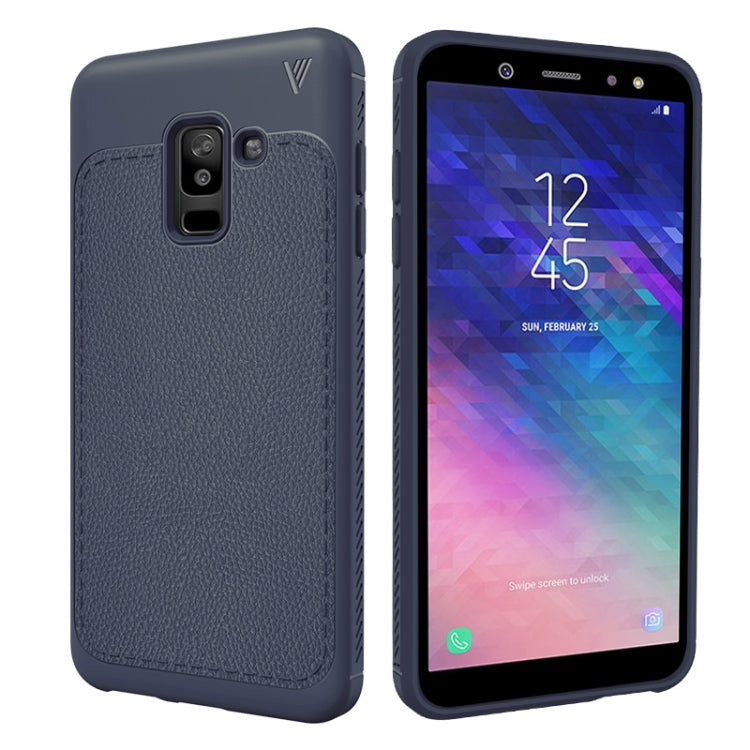 Lenuo Leshen Series Litchi Texture TPU Case for Galaxy A6+ (2018)