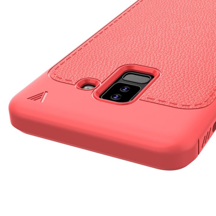 Lenuo Leshen Series Litchi Texture TPU Case for Galaxy A6+ (2018)