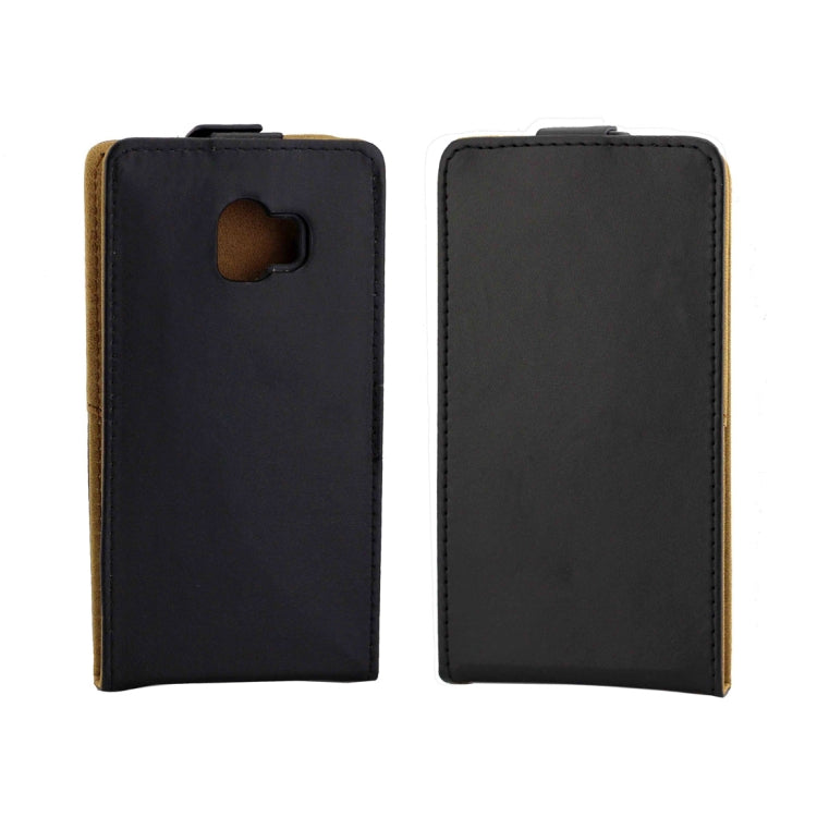Business Style Vertical Flip TPU Leather Case  for Galaxy J2 Pro (2018) , with Card Slot (Black)