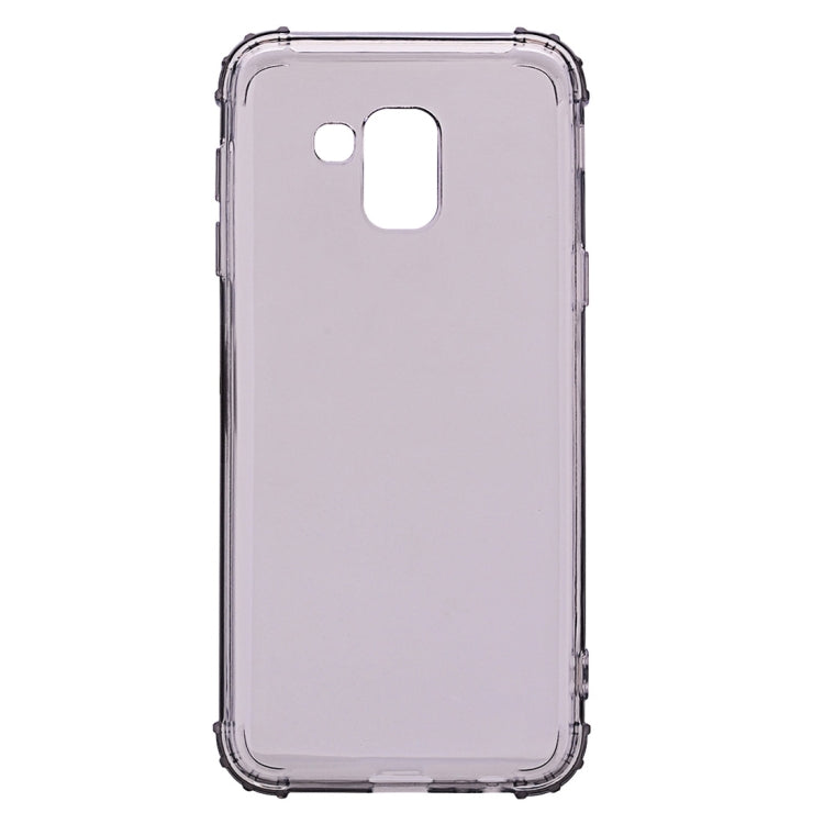 Simple Style TPU Hockproof Protective Cover Case for Galaxy J6 (2018) (EU Version)(Grey)