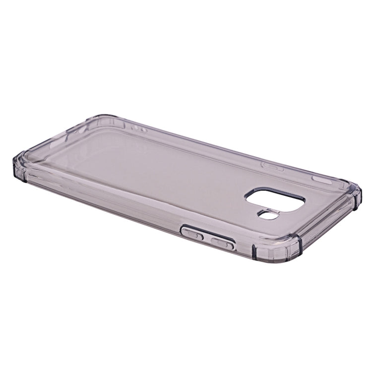 Simple Style TPU Hockproof Protective Cover Case for Galaxy J6 (2018) (EU Version)(Grey)