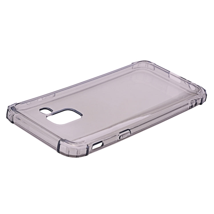 Simple Style TPU Hockproof Protective Cover Case for Galaxy J6 (2018) (EU Version)(Grey)