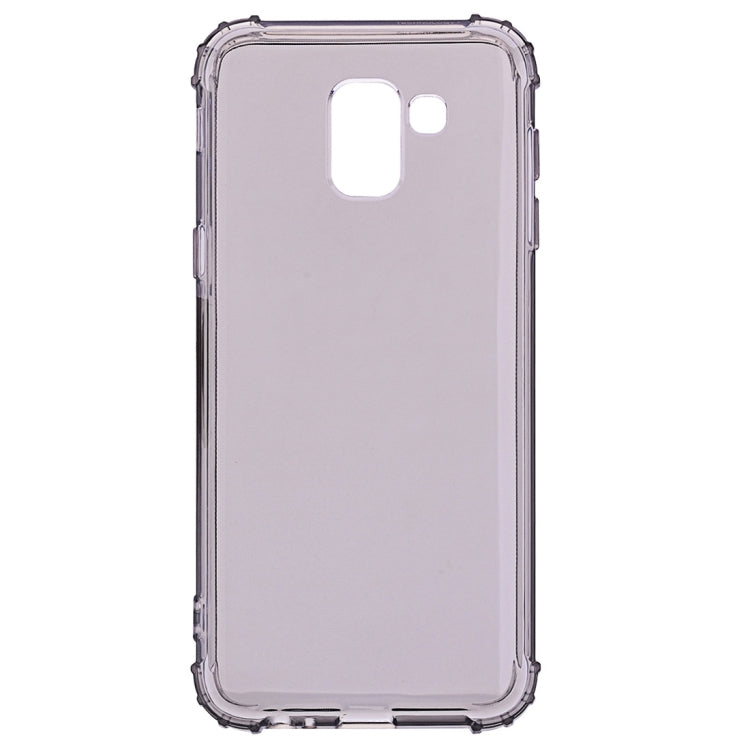 Simple Style TPU Hockproof Protective Cover Case for Galaxy J6 (2018) (EU Version)(Grey)