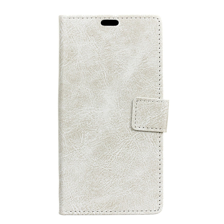 Retro Crazy Horse Texture Horizontal Flip Leather Case for Galaxy J4 (2018)