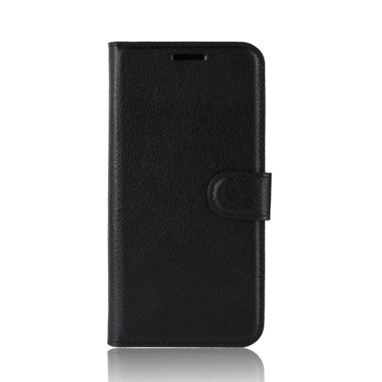 Litchi Texture Horizontal Flip Leather Case for Galaxy J4 (2018) (EU Version), with Wallet & Holder & Card Slots
