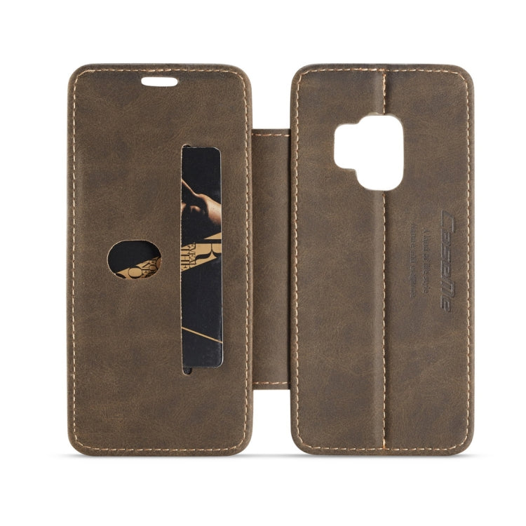CaseMe H2  Litchi Texture Horizontal Flip Detachable Magnetic Case for Galaxy S9ï¼Œ