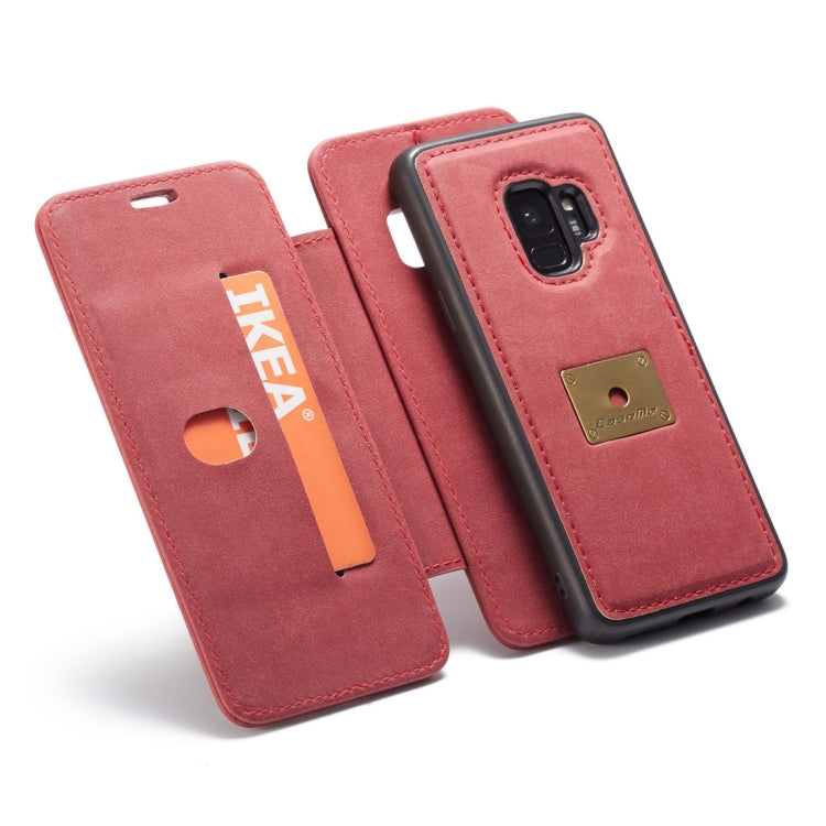 CaseMe H2  Litchi Texture Horizontal Flip Detachable Magnetic Case for Galaxy S9ï¼Œ