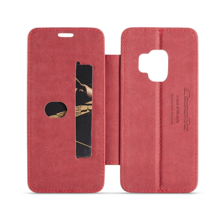 CaseMe H2  Litchi Texture Horizontal Flip Detachable Magnetic Case for Galaxy S9ï¼Œ