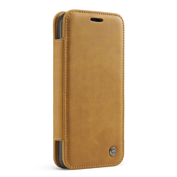 CaseMe H2 Litchi Texture Horizontal Flip Detachable Magnetic Case for Galaxy S9+, with Card Slots & Lanyard