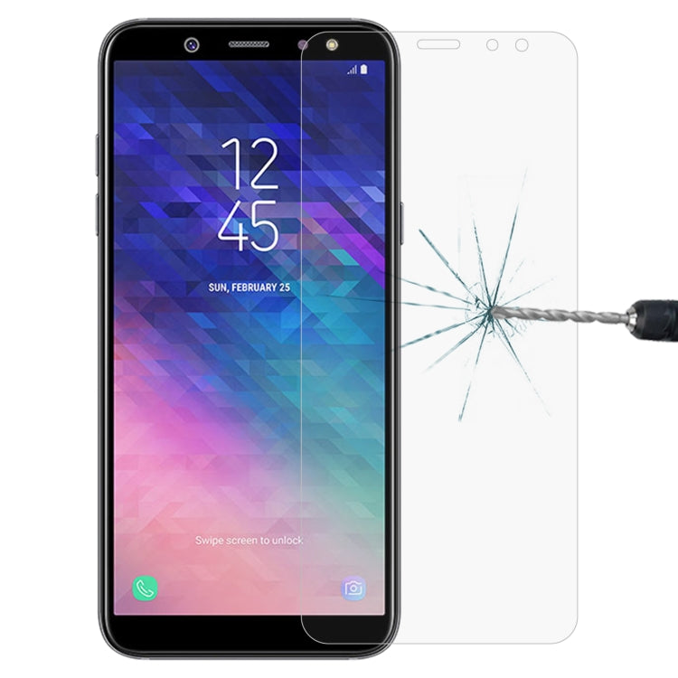 0.26mm 9H 2.5D Tempered Glass Film for Galaxy A6 (2018)