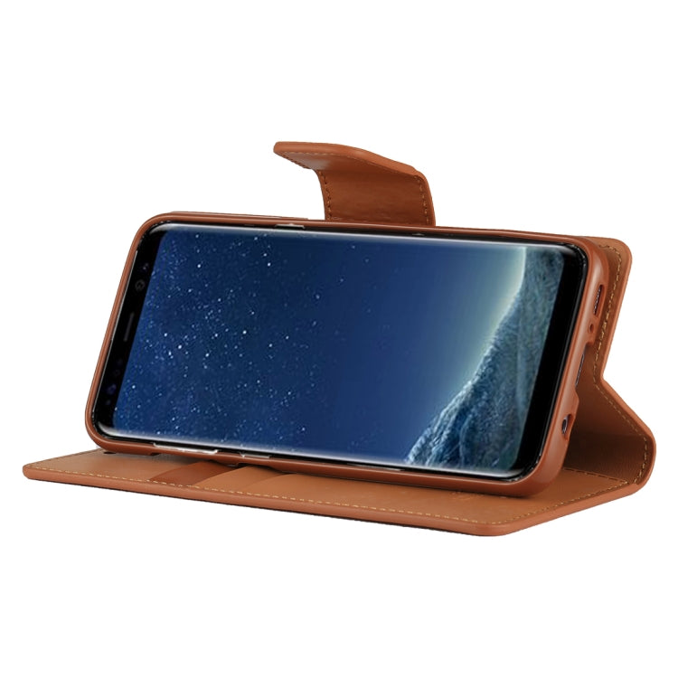 GOOSPERY SONATA DIARY Series for Galaxy S8 / G950 Simulation Skin Horizontal Flip Leather Case with Holder & Card Slots & Wallet