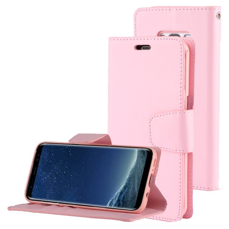 GOOSPERY SONATA DIARY Series for Galaxy S8 / G950 Simulation Skin Horizontal Flip Leather Case with Holder & Card Slots & Wallet