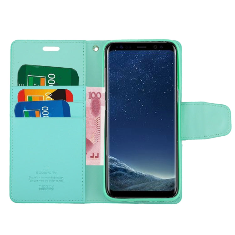 GOOSPERY SONATA DIARY Series for Galaxy S8 / G950 Simulation Skin Horizontal Flip Leather Case with Holder & Card Slots & Wallet