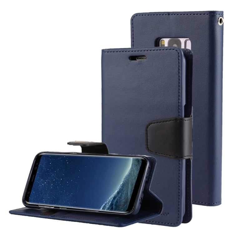 GOOSPERY SONATA DIARY Series for Galaxy S8 / G950 Simulation Skin Horizontal Flip Leather Case with Holder & Card Slots & Wallet