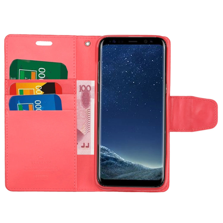 GOOSPERY SONATA DIARY Series for Galaxy S8 / G950 Simulation Skin Horizontal Flip Leather Case with Holder & Card Slots & Wallet