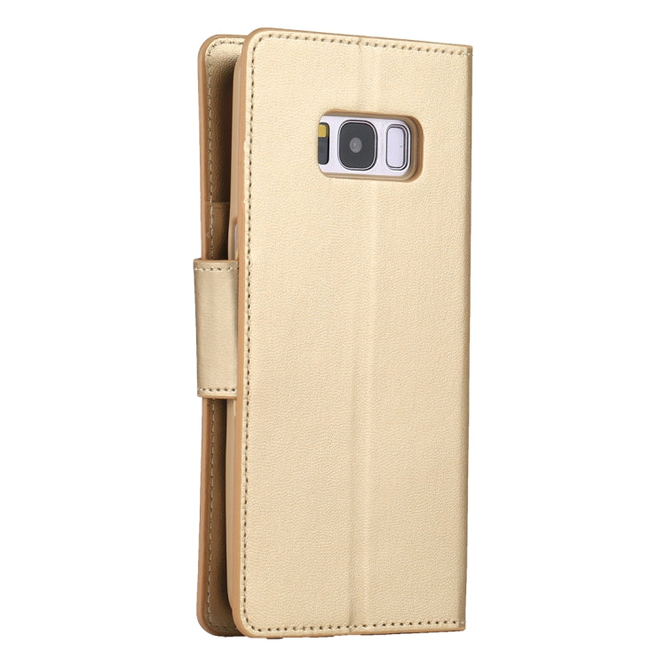 GOOSPERY SONATA DIARY Series for Galaxy S8 + / G955 Simulation Skin Horizontal Flip Leather Case with Holder & Card Slots & Wallet