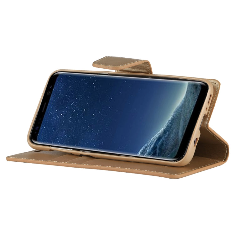 GOOSPERY SONATA DIARY Series for Galaxy S8 + / G955 Simulation Skin Horizontal Flip Leather Case with Holder & Card Slots & Wallet