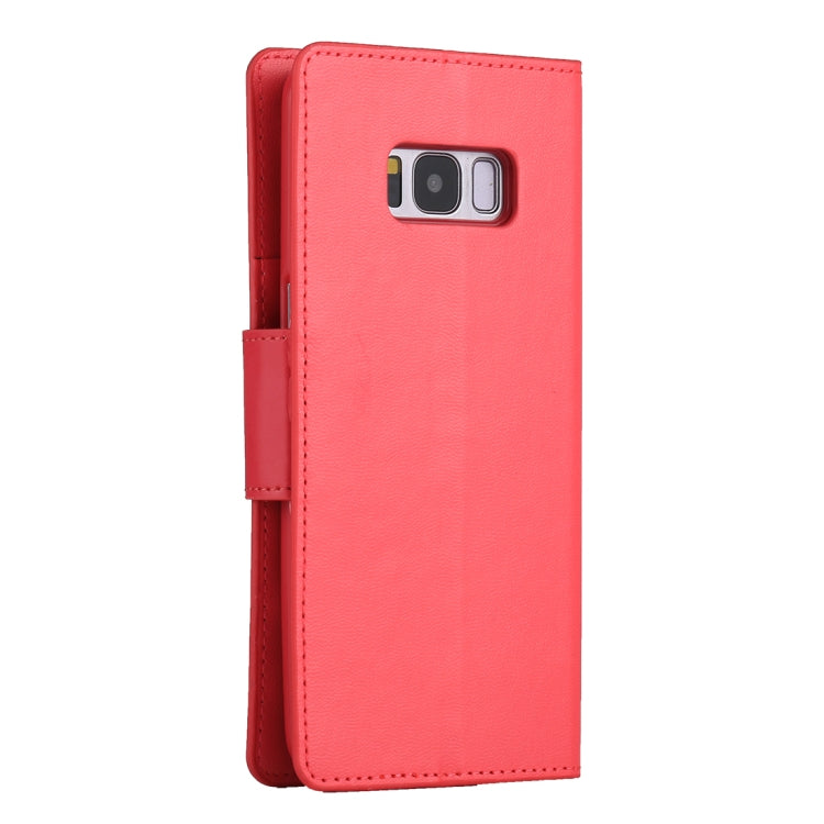GOOSPERY SONATA DIARY Series for Galaxy S8 + / G955 Simulation Skin Horizontal Flip Leather Case with Holder & Card Slots & Wallet
