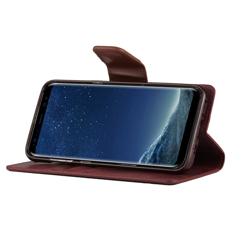 GOOSPERY SONATA DIARY Series for Galaxy S8 + / G955 Simulation Skin Horizontal Flip Leather Case with Holder & Card Slots & Wallet