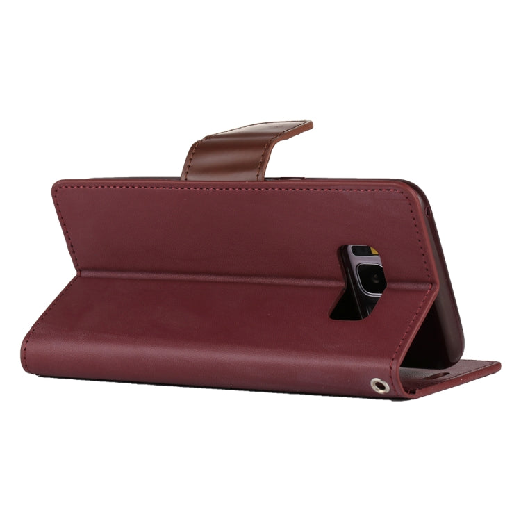 GOOSPERY SONATA DIARY Series for Galaxy S8 + / G955 Simulation Skin Horizontal Flip Leather Case with Holder & Card Slots & Wallet