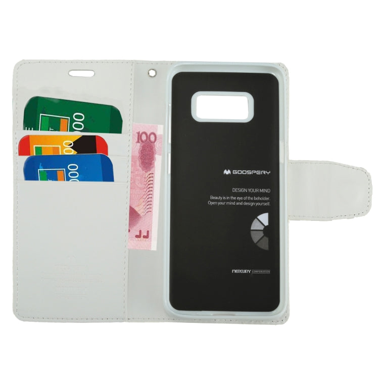 GOOSPERY SONATA DIARY Series for Galaxy S8 + / G955 Simulation Skin Horizontal Flip Leather Case with Holder & Card Slots & Wallet