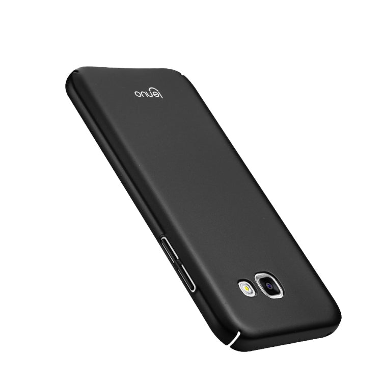 Lenuo for Galaxy A5 (2017) / A520 PC Ultra-thin Impact Protection Case (Black)