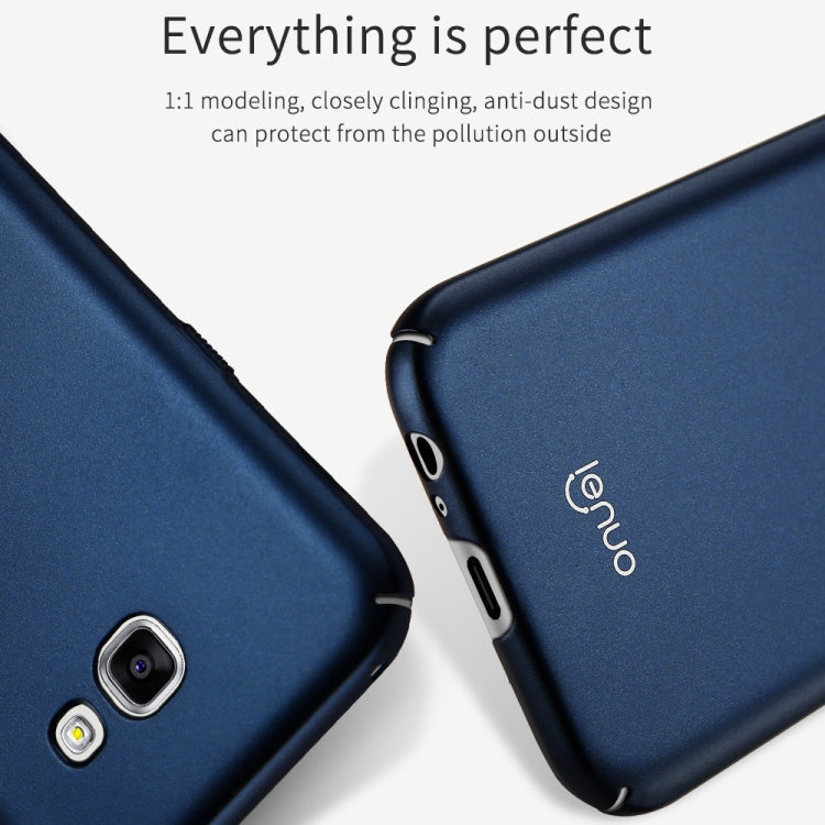 Lenuo for Galaxy A7 (2017) / A720 PC Ultra-thin Impact Protection Case