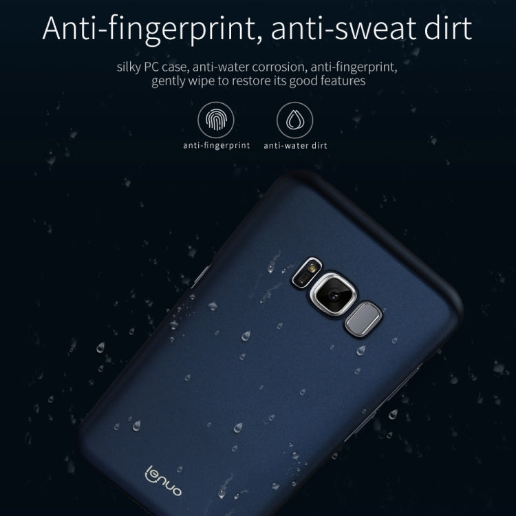 Lenuo for Galaxy S8 PC Ultra-thin Impact Protection Case(Gold)